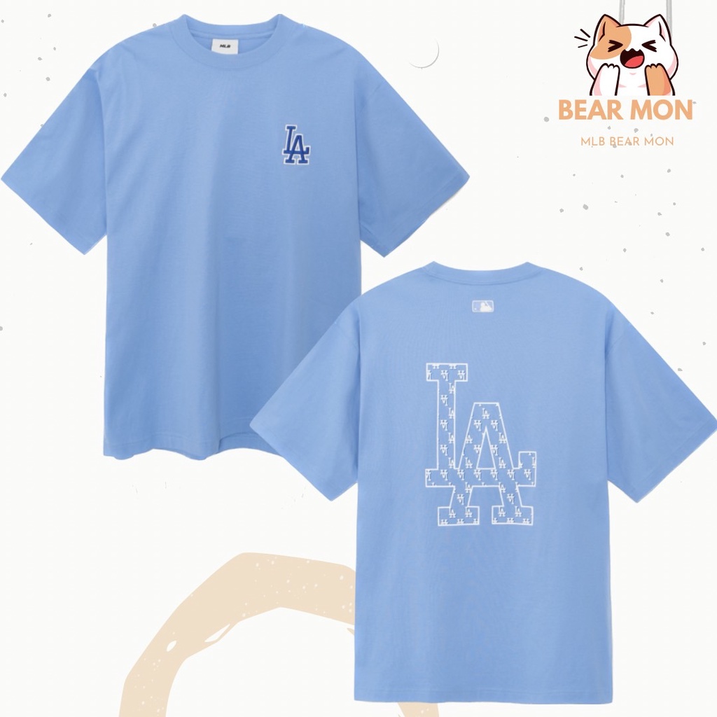 Áo MLB Classic Monogram Big rogo Short Sleeve T-Shirt New York Yangus 3Atsm0233