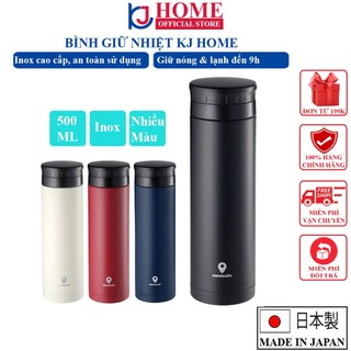 Bình giữ nhiệt cao cấp 500ml hàng nội địa Nhật bản - Kj Home