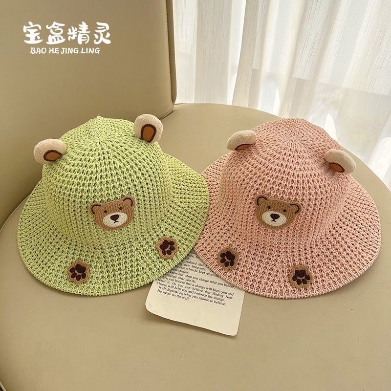 Nón Tai Bèo Đan Cói Chống Nắng Thời Trang 2023 Cho Bé