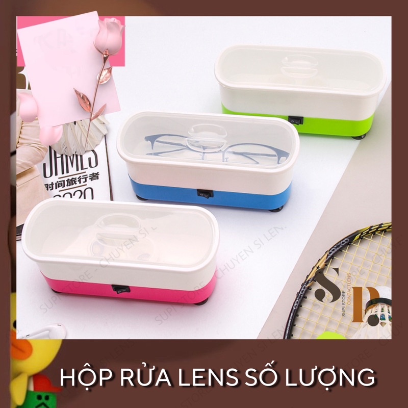 Hộp Rửa Lens ( Rửa cùng lúc nhiều đôi lens )