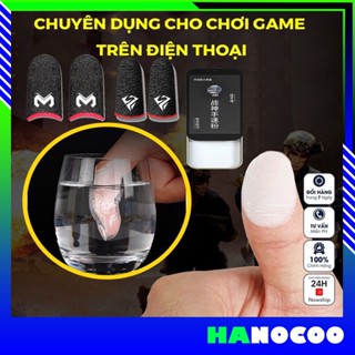 Combo phấn chơi game + 2 bao tay SHEZI MEMO chống mồ hôi tay cao cấp chống nước giá rẻ G9 siêu mượt