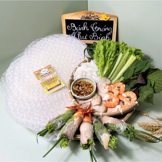 Bánh Tráng TRẮNG TRÒN Như Bình Mỏng Dẻo Cuốn Ăn Kèm Rau NGON KO THỂ CƯỠNG