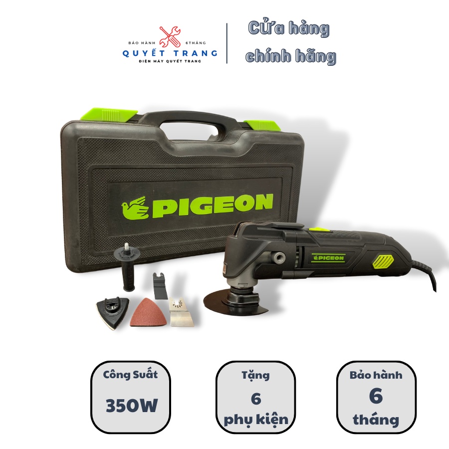 Máy cắt rung đa năng nội địa trung Pigeon tặng kèm 6 lưỡi cắt chuyên dụng