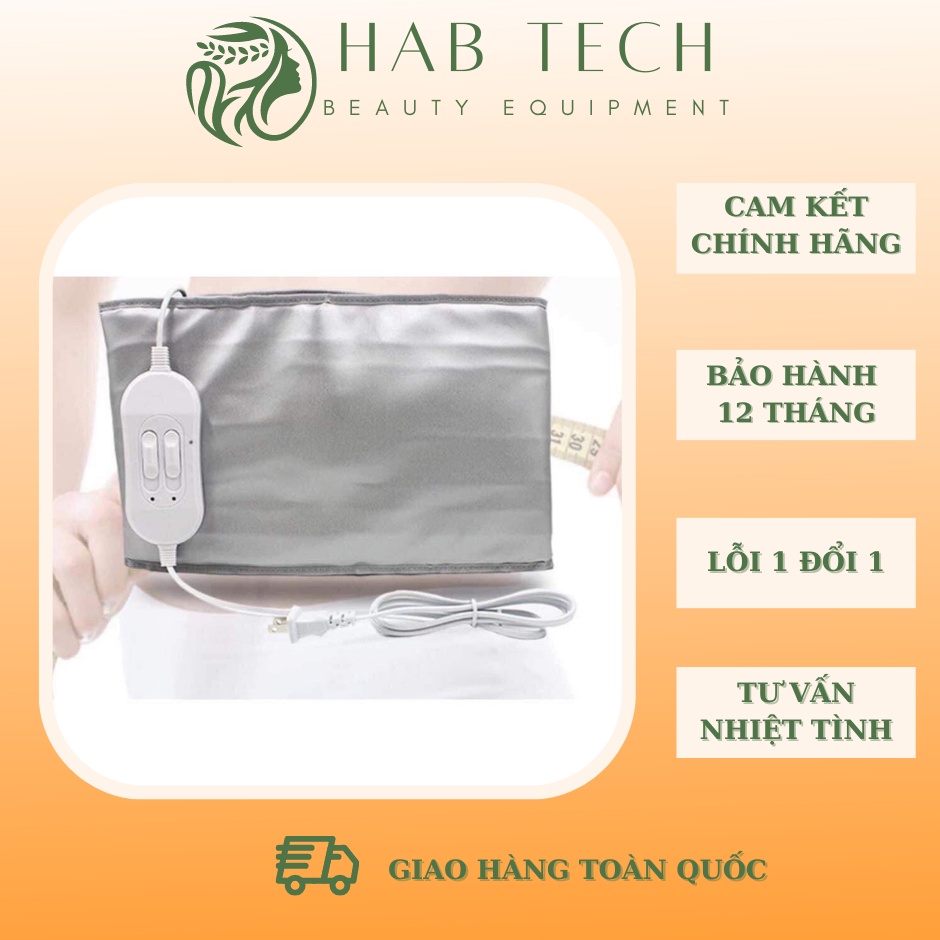 Đai nóng rung giảm béo vùng mỡ bụng, đùi, mông