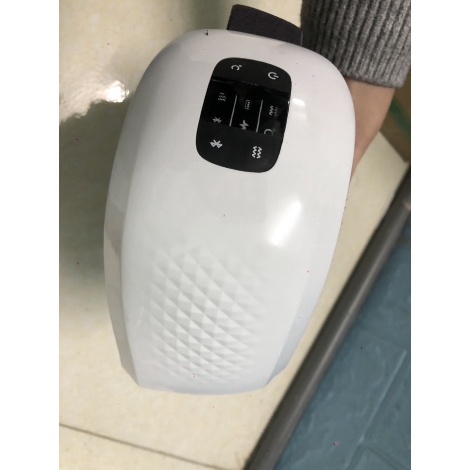 Máy massage mắt túi khí thông minh HY-01, máy mát xa mắt TÚI KHÍ-NHIỆT-RUNG-NHẠC-BLUETOOTH giảm quầng thâm