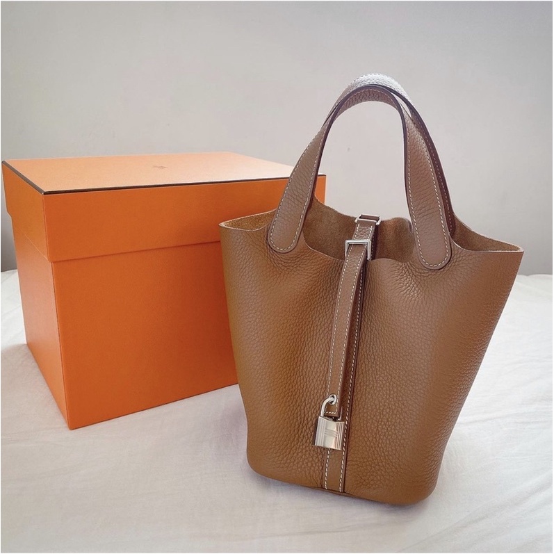 Túi xách nữ H_M PICOTIN size18 full box siêu sịn