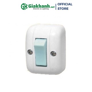 Công Tắc Điện 2 Chấu (Đơn)