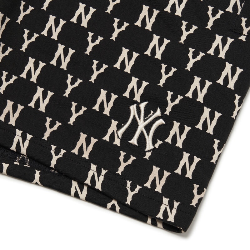 Quần Short Unisex MLB Monogram Allover Logo Half Pants New York Yakees