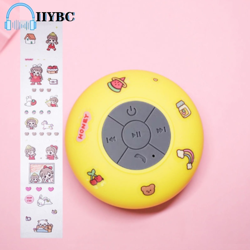 Loa Bluetooth Không Dây Mini Chống Thấm Nước Hình Hoạt Hình Cho Android / IOS