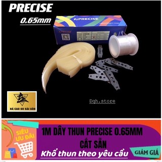 1 mét dây thun cao su PRECISE cắt sẵn sử dụng cho ná cao su độ dày 0.65mm