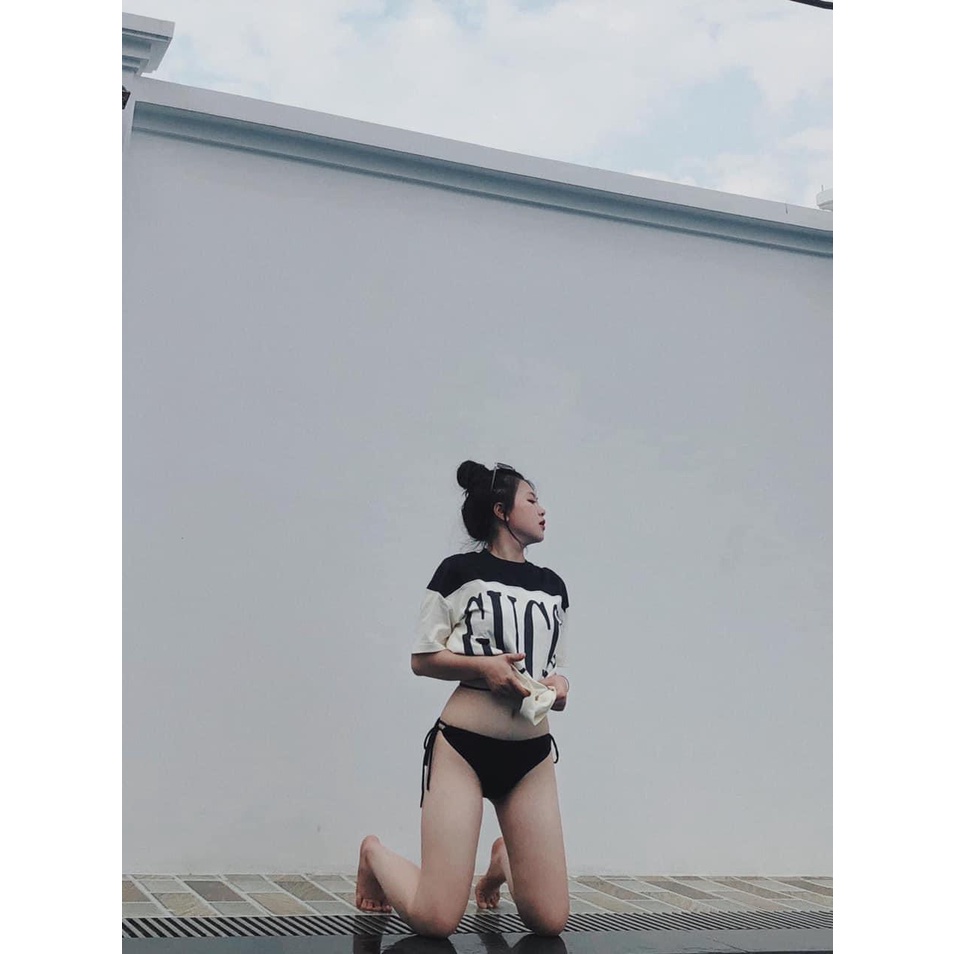 Áo thun Gucci Phối 2 màu The.Base