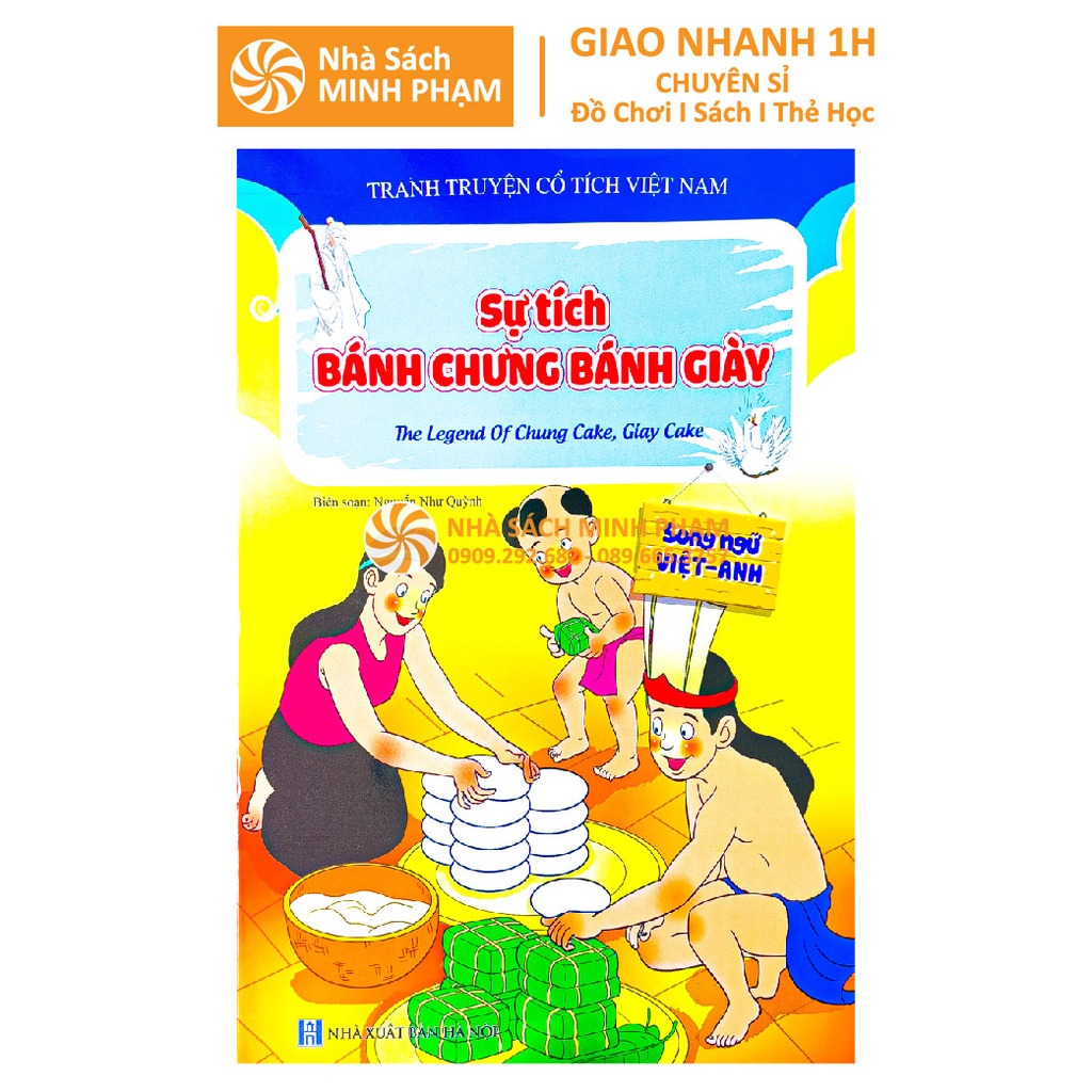 Sách - Bộ 20c Truyện Tranh Cổ Tích Việt Nam - Song Ngữ Việt Anh - Dành Cho Thiếu Nhi