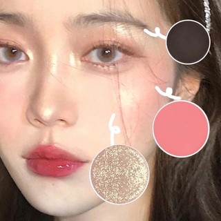 Phấn Má Hồng + Phấn Mắt + Phấn Bắt Sáng 3 Tầng Make Up Lung Linh
