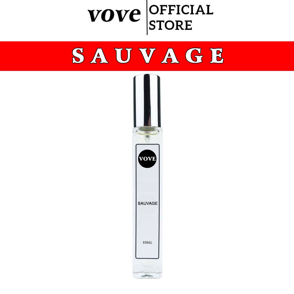 Tinh Dầu Nước Hoa VOVE Sauvage 10ml - Mạnh mẽ, nam tính, trẻ trung, cuốn hút.