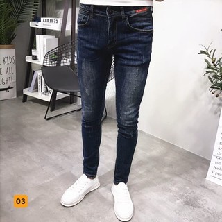 Quần jean nam rách cao cấp đẹp giá rẻ,quần bò Ali 03