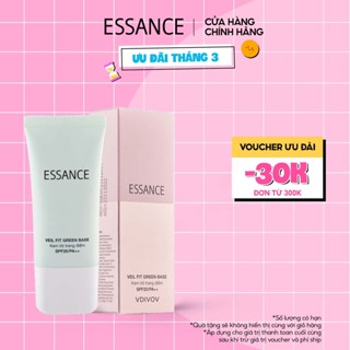 Kem lót hiệu chỉnh sắc da kiểm soát dầu Essance Veil Fit Green Base SPF20 PA++ 30ml