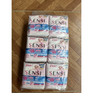Lốc 6 gói DIANA SENSI KHÔ THOÁNG TỐI ĐA