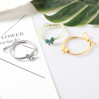 (Màu ngẫu nhiên) Set 3c dây Buộc Tóc Thắt Nơ Tóc Phiên Bản Hàn Quốc