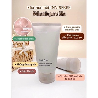 Sữa rửa mặt se khít lỗ chân lông innisfree Volcanic Pore Cleansing Foam Ex 150ml