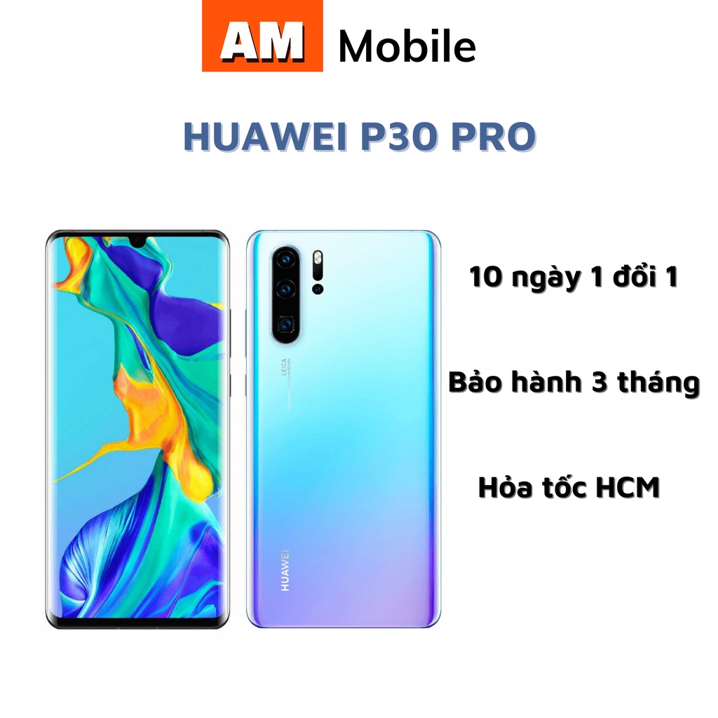 Điện thoại Huawei P30 Pro , Huawei P30 Pro 2 sim 2 sóng Chip Kirin 980 Cực mượt