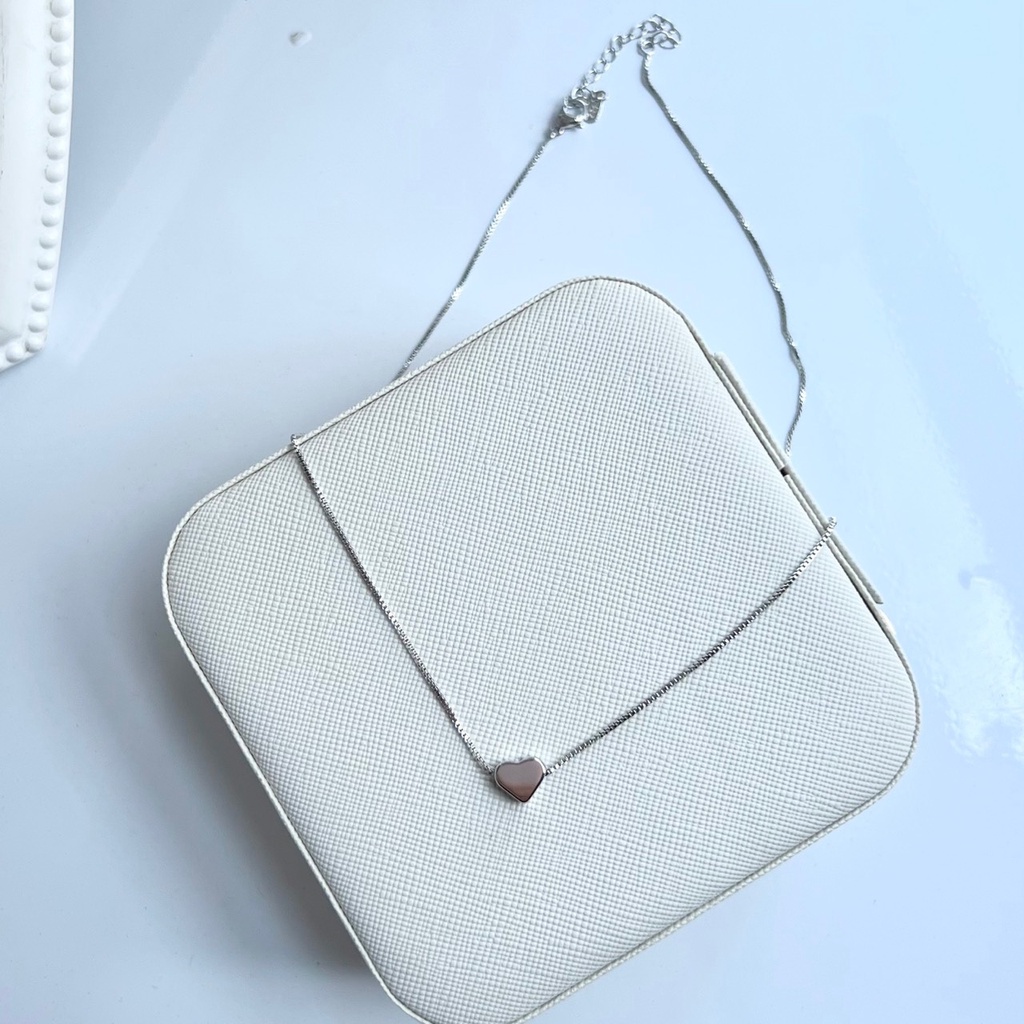 Dây chuyền trái tim nhỏ basic N92 Choker Club