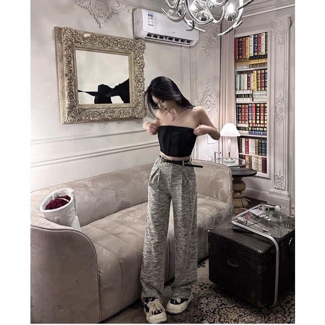 Quần dài kèm belt