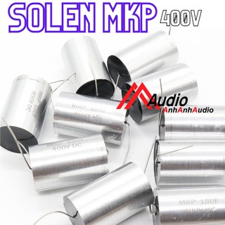 Tụ Solen MKP cao cấp màu bạc, tụ xịn phân tần đủ thông số giá 1 cái