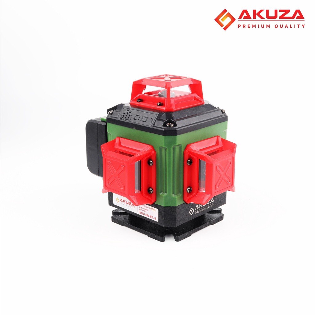 Máy cân mực laser,Máy lazer cân bằng 16 tia xanh Akuza bắn cos tia laze