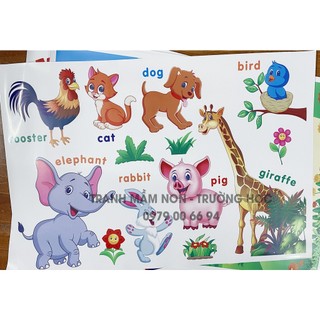Tranh trang trí phòng Tiếng Anh - TA038