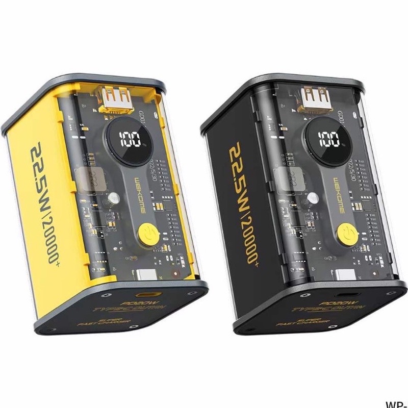 Sạc dự phòng Wekome WK có hỗ trợ sạc nhanh 22.5w 10.000mah  và 20.000mAh