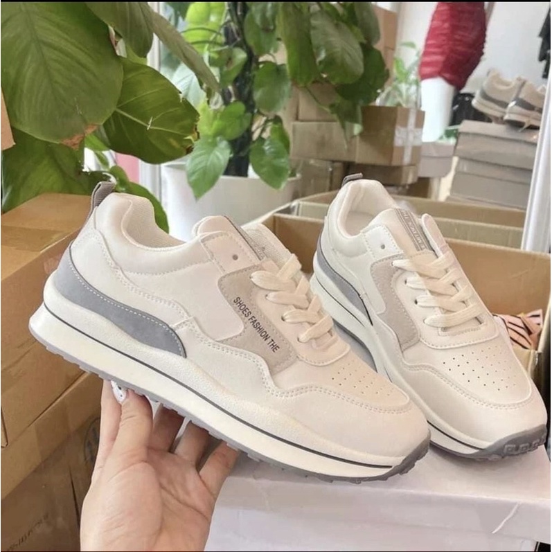 Giày sneacker nữ hack dáng