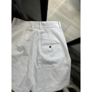quần short nữ linen lưng cao