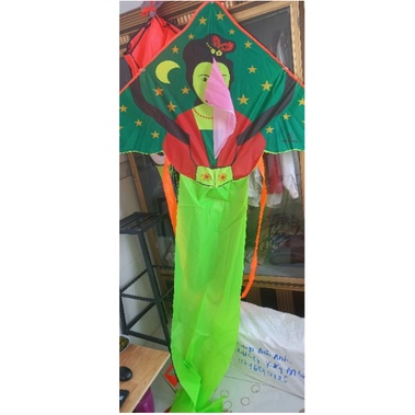 Diều hằng nga lớn 2.3m tuyệt đẹp tặng tay cầm và 50m dây