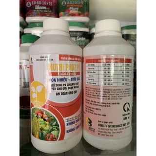 Phân bón lá nutri phoz pk lân 25 kali 30