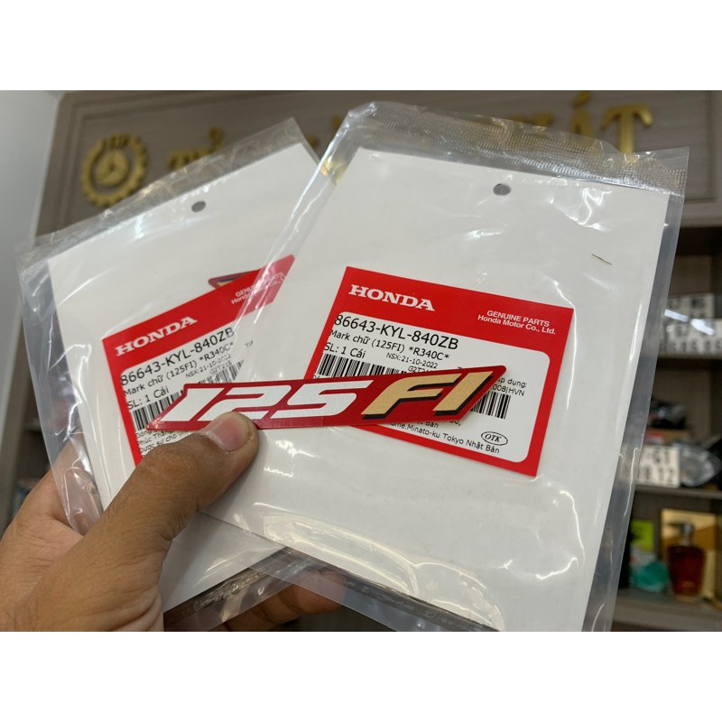 Tem chử 125 Fi Fu X 10 Đô zin