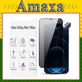 Kính Cường Lực " Chống Nhìn Trộm" Full Màn IPhone 6/6s/6Plus/6splus/7/8Plus X/Xs/Xr/XsMax/11/12/13/14 Pro/ Plus/ Pro Max