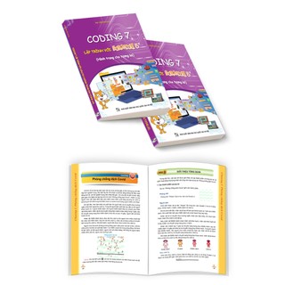 Sách Coding 7 lập trình với Scratch 3 (Dành cho học sinh lớp 7)