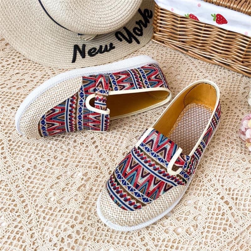Giầy lười vải hàng đẹp