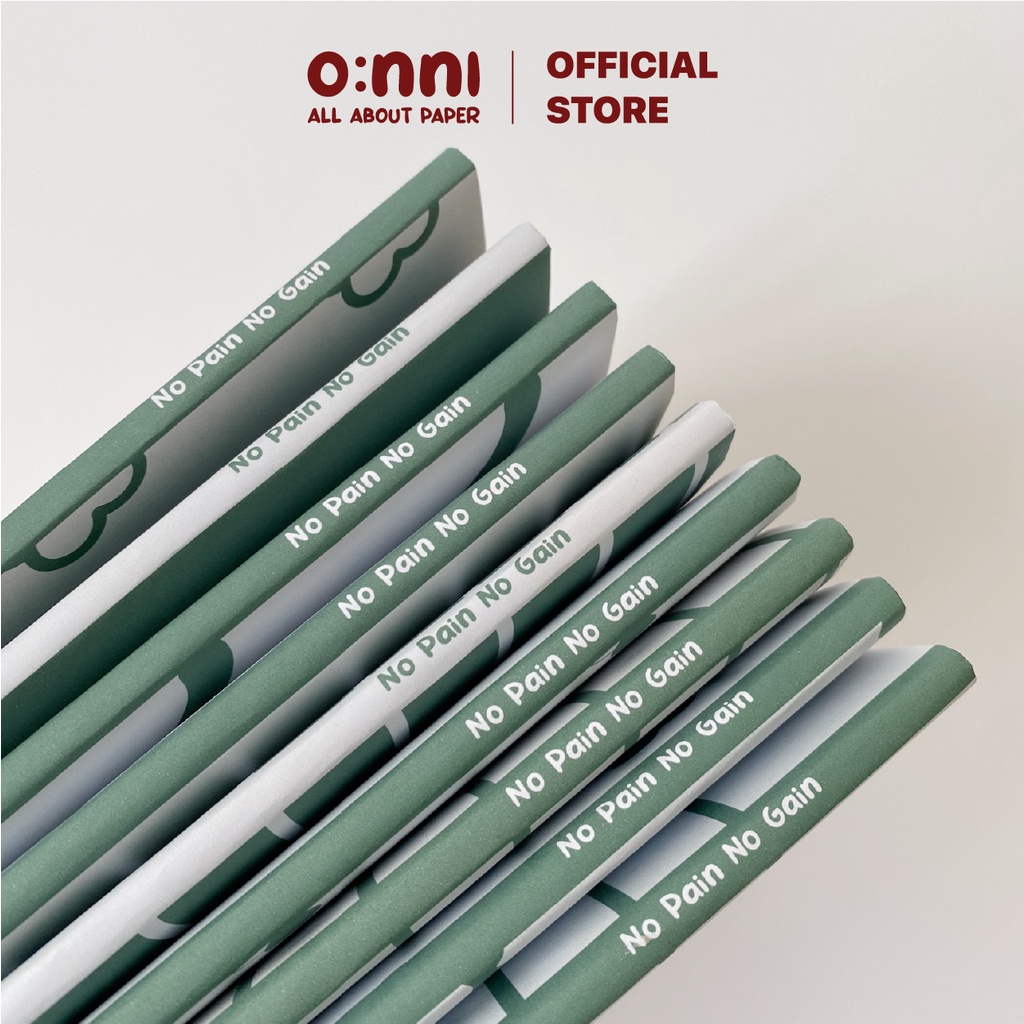 Giấy bao vở/bao sách dễ thương tối giản 2023 - Giấy Plain 100gsm - Tặng kèm nhãn vở - Xanh lá