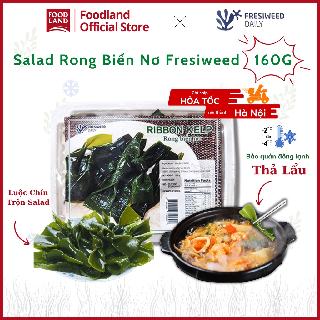 Rong Biển Nơ Fresiweed 160G - rong biển nơ nấu canh, thả lẩu - Foodland