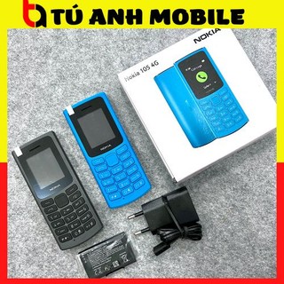 Điện thoại nokia 105 4G 2 sim hàng mới full hộp giá rẻ đầy đủ phụ kiện