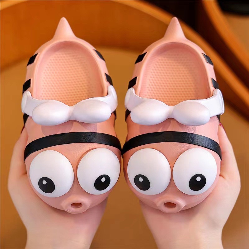 Dép sục hình con ong cho bé có quai hậu dễ thương đế chaos eva siêu nhẹ