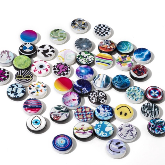 Móc khoá giảm stress PopPuck Fidget Spinner đàn hồi từ tính - Đồ chơi thư giãn hạt nam châm