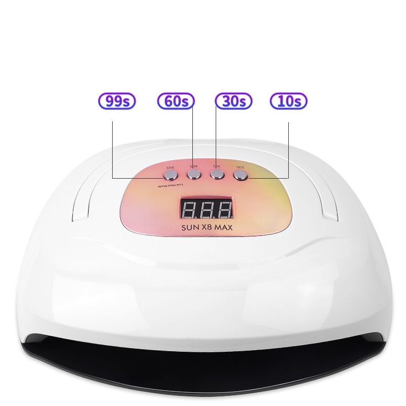 Máy Hơ Gel Sun X8 MAX - 150W, Máy Hơ Móng 57 Leds - Phụ kiện O Nail