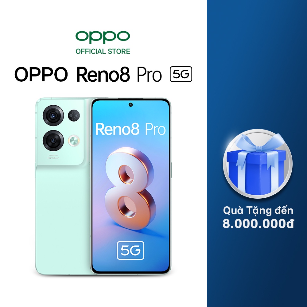  Điện Thoại OPPO RENO8 Pro  - Hàng Chính Hãng - Quà tặng độc quyền