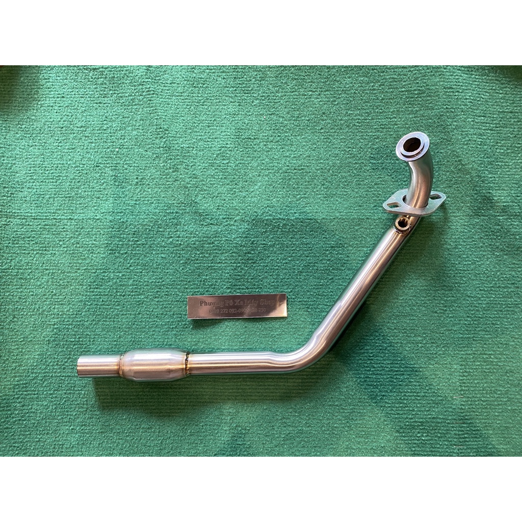 Cổ pô inox 304 gắn cho pô zin/ 4road/ pô lon độ cho AB 2022-VARIO 160