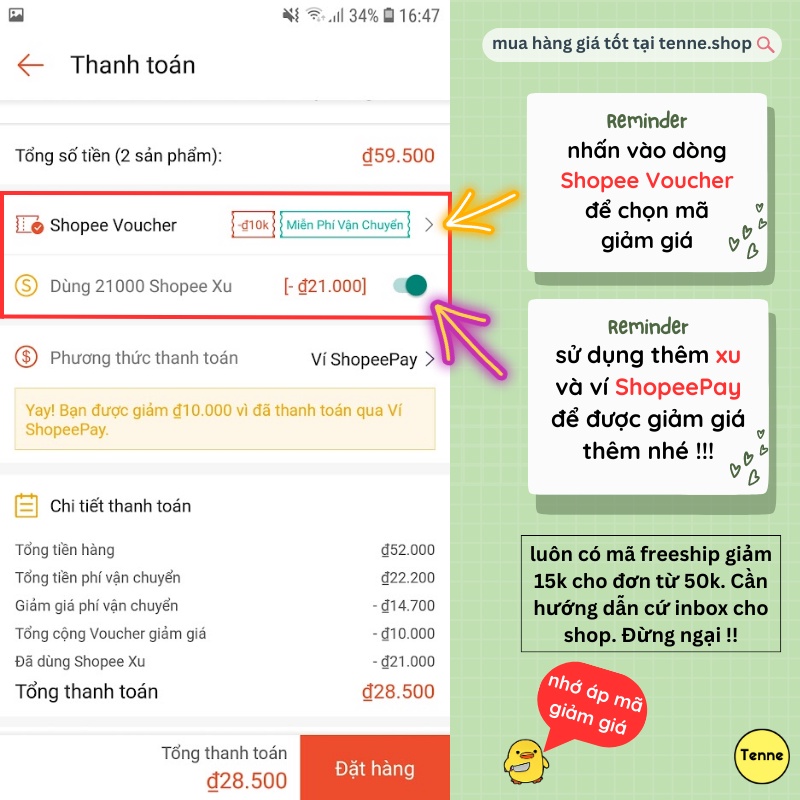 Bút bi hàn quốc mực đen ngòi ST 0.5mm - bút bi gel đen cute có ruột bút thay thế