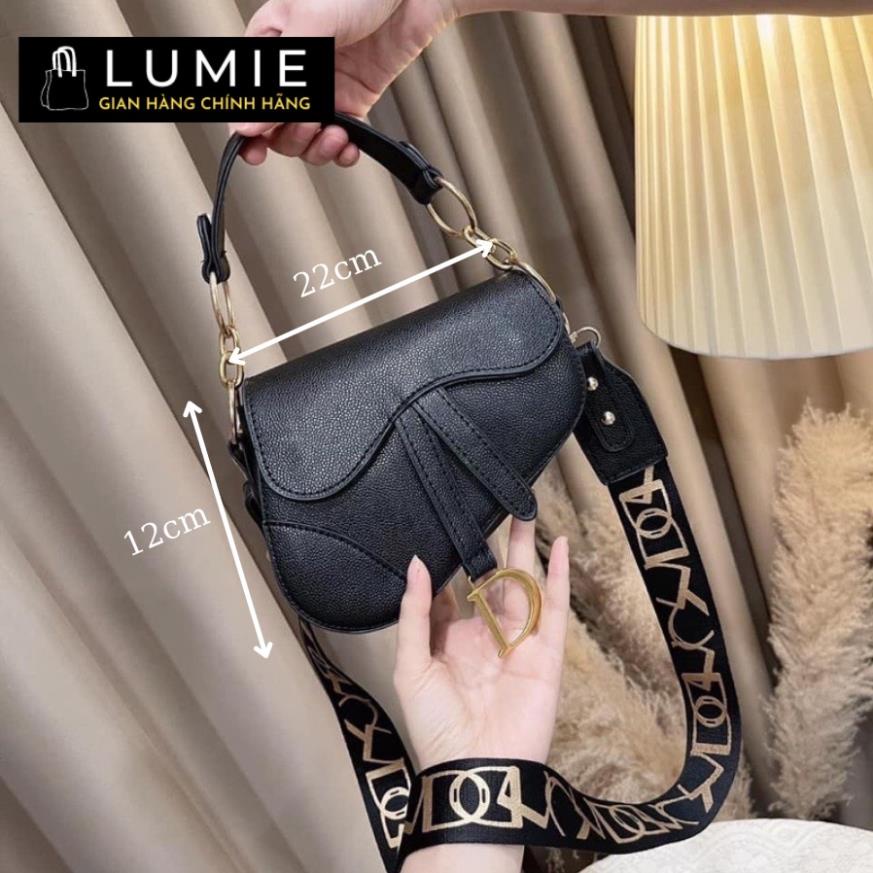 Túi xách nữ đeo chéo, đeo vai, túi đi chơi, đi học Lumie, da cao cấp , phong cách hàn quốc size 22cm LB025