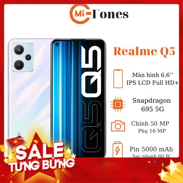 Điện thoại Realme Q5 5G màn hình 120 Hz - HÀNG CHÍNH HÃNG - fullox nguyên seal bảo hành 12 tháng