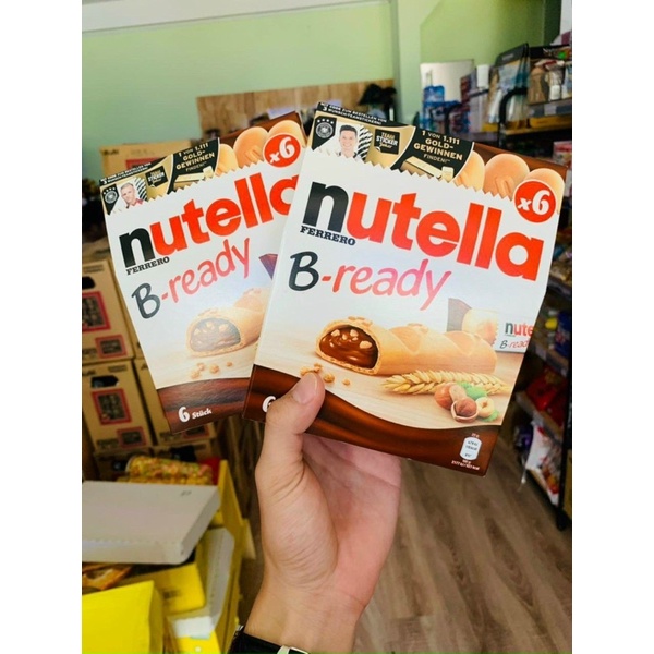 Bánh Nhân Socola Hạt Phỉ Nutella B-ready